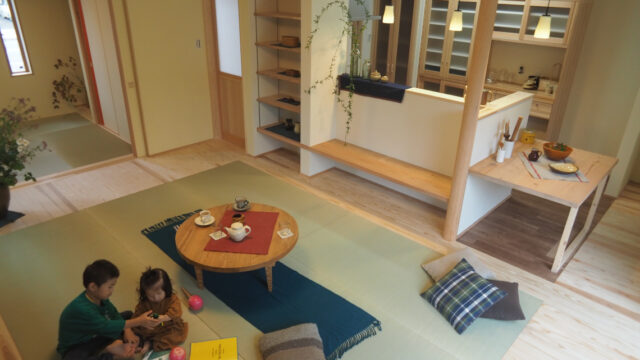 ロースタイルな住まい―長岡の新築施工事例―